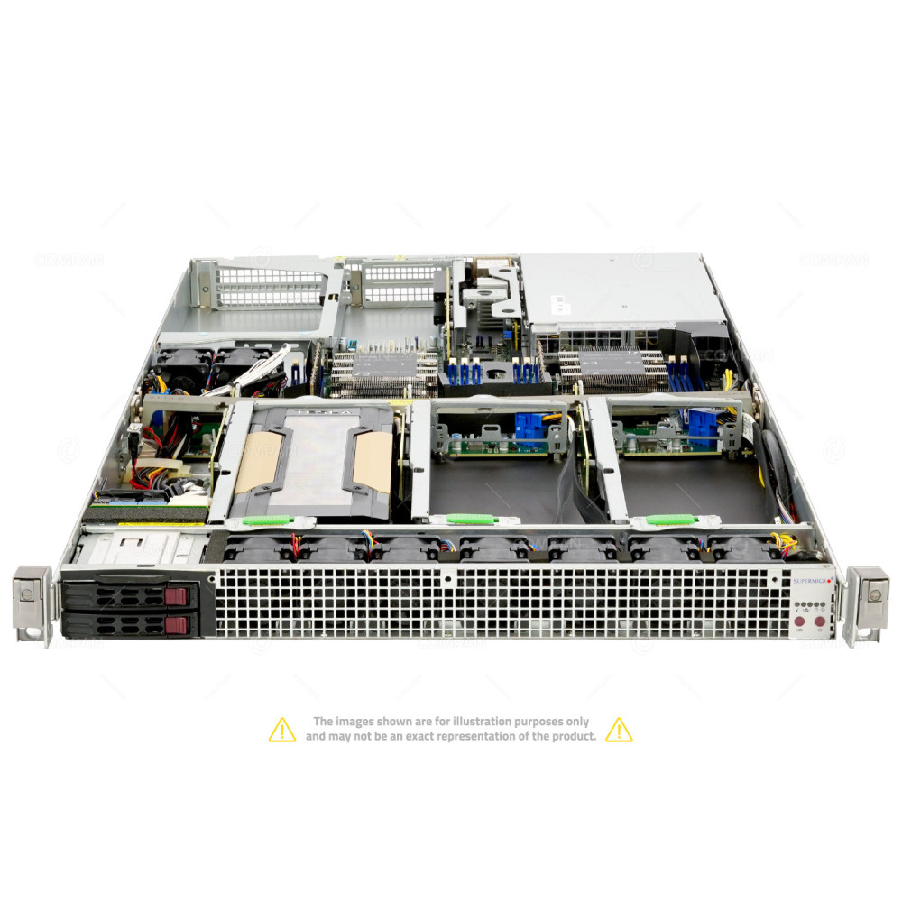 Supermicro SYS-1029GQ-TRT 2x Xeon Silver 4114 384 GB RAM 4x GPU 2x 960GB SSD